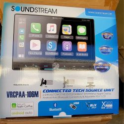 Soundstream  10.6" Din Car Stereo Apple CarPlay + Android Auto