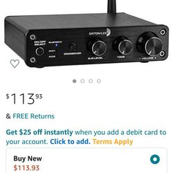 Dayton Audio DTA 2.1 BLUETOOTH 