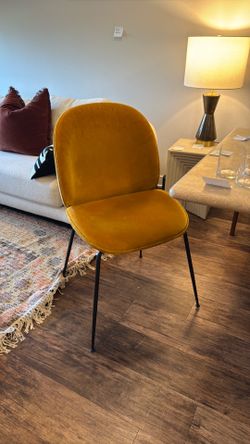 Gubi velvet design chair - bargain!