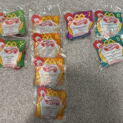 Brand New McDonald’s Happy Meal Hot Wheels NASCAR Cars 50th Anniversary, Ronald Car, Hot Wheels NASCAR, & Mac Tonight 