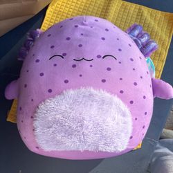 Amala 16 inch purple axolotl squishmallow