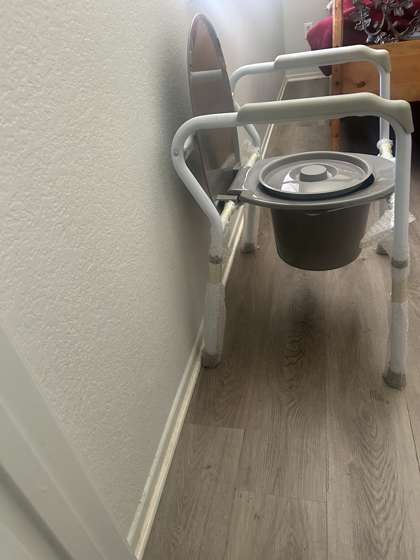 Toilet seat Commode steel