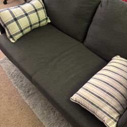 IKEA Glostad Loveseat + couch cushions 
