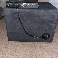 Subwoofer With Amp