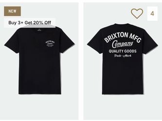 Brixton tee