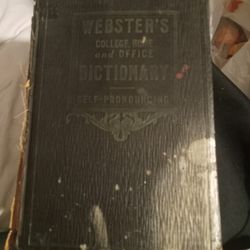 1929 Webster Dictionary 