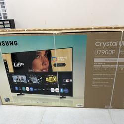 Samsung 75” Ultra HD 4K TV! Finance For $50 Down Payment!!