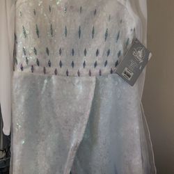 Frozen Elsa White Disney Dress 