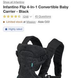 Baby Infantino Carrier