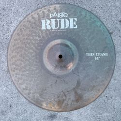 Paiste Rude Thin Crash 16inches