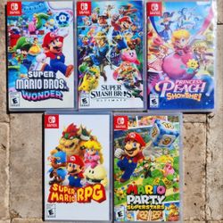 Nintendo Switch Games New