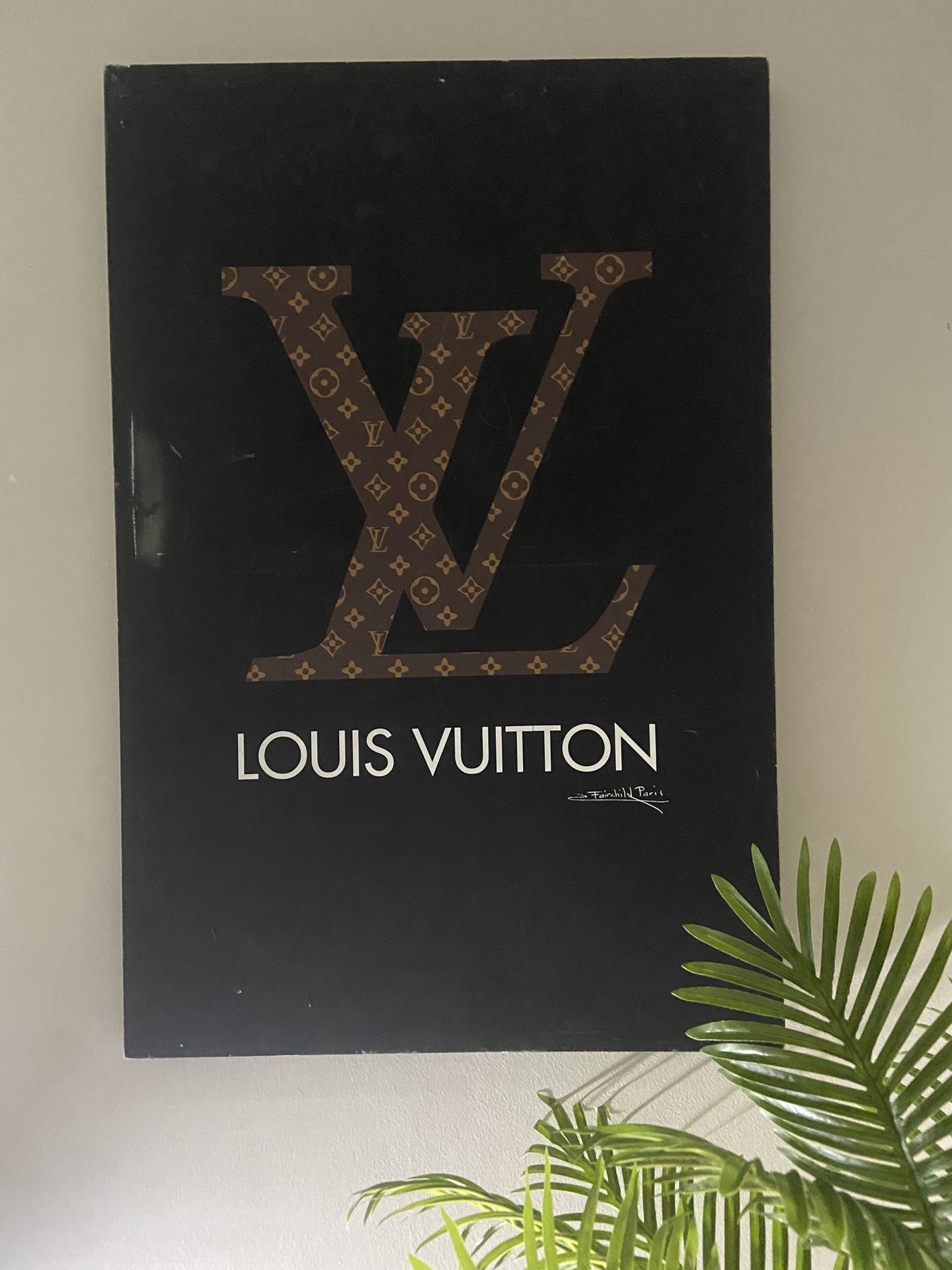 Luis Vuitton Poster ( RARE )