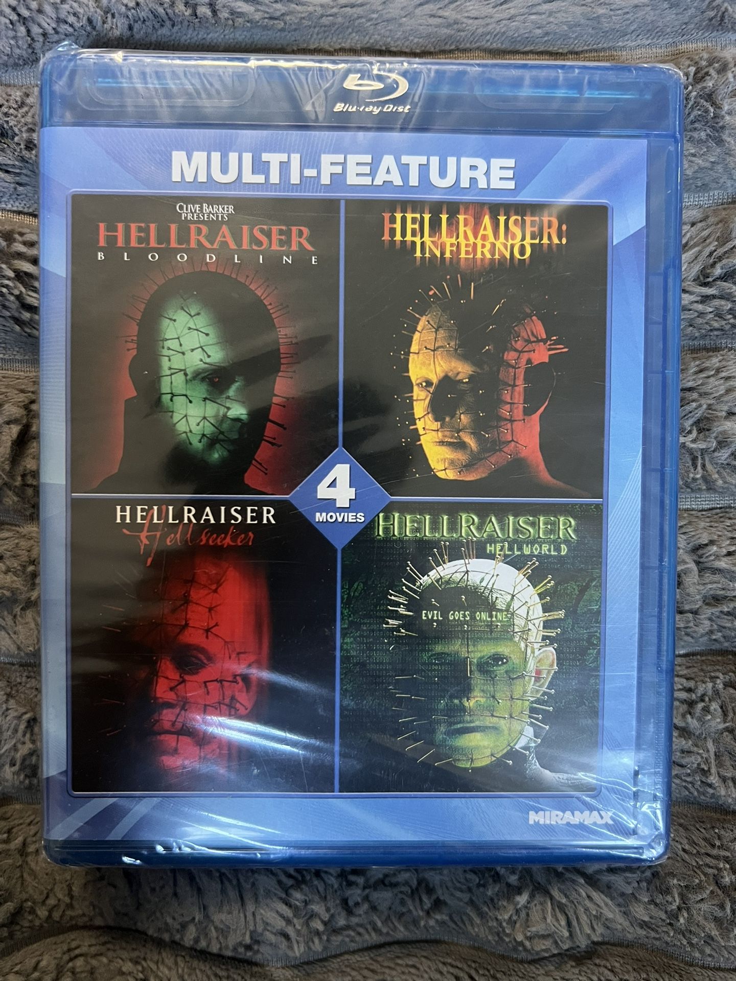 Hell Raiser Multi Feature Blu Ray 