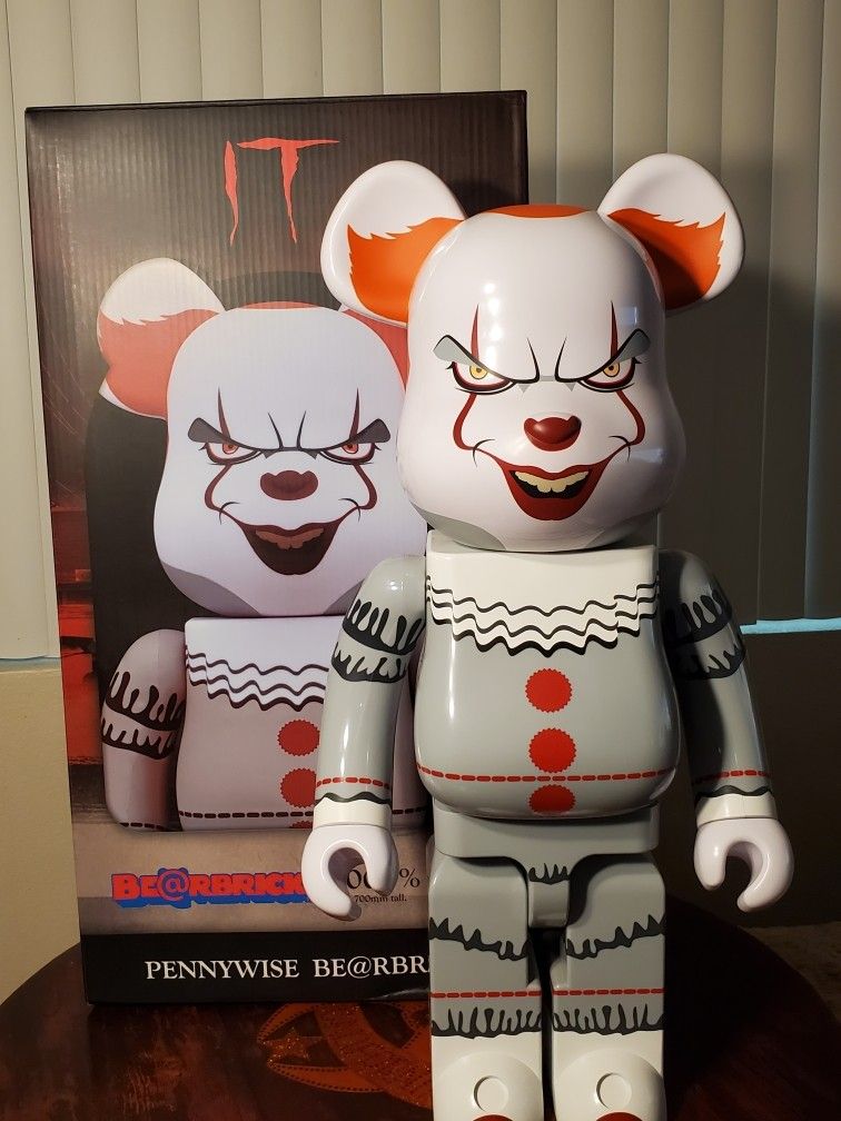 Bearbrick 1000% Pennywise IT