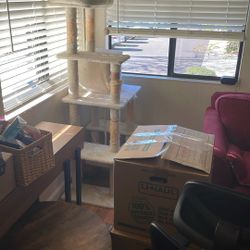 Used 3-story Cat Tree 