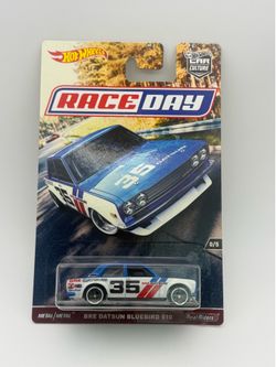 Hot wheels RACE DAY BRE Datsun bluebird 510 CHASE