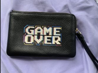 COACH ZIP WRISTLET WITH PAC-MAN GAME OVER