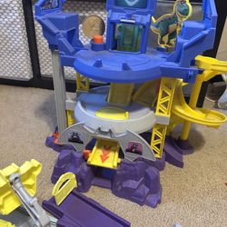 Complete Dinosaur Playset w/ Tower, Slide, Crane & Launcher 🦖