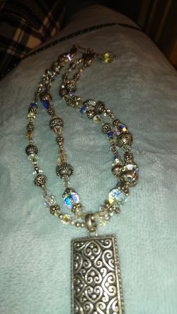 Trésorier designer 925 silver necklace Bali beads