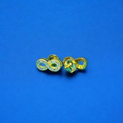925 Silver Moissanite Forever Earrings 