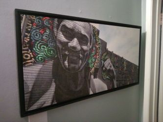 Graffiti Art On Canvas 