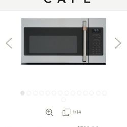 Stainless Steel - Café™ 1.9 Cu. Ft. Over-the-Range Microwave Oven