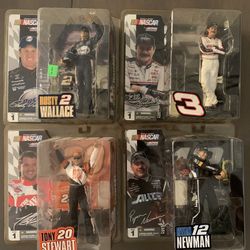 4 NASCAR McFarlane Figures - Dale Earnhardt Sr