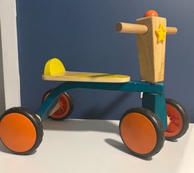 Wooden Toddler Ride-On Toy