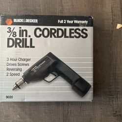 3/8 In Cordless Drill 