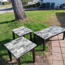 Living Room Table Set- 3pcs