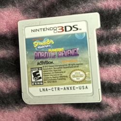 Spongebob Planktens Robotic Revenge 3DS Game