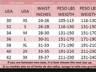Ann Cherry Waist Trainer Size Chart
