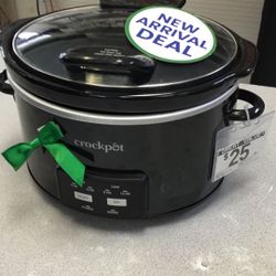 $25. Crockpot Small Kitchen Appliance.