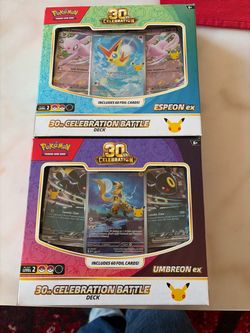 Pokémon 30th Celebration Battle Deck Bundle
