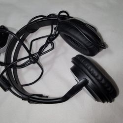 Used Variety Black and  Silver Headphones