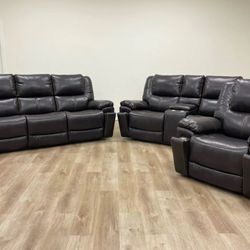 5108 Brown - 2PC Reclining Living Room Set

