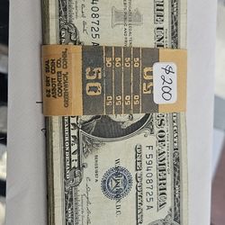 Pack of 50 Silver Certificates F/XF