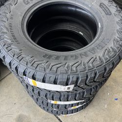  Lt 275 70 18   Goodyear wrangler territori MT 