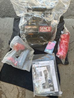Senco PC1010 Air Compressor with Brad Nailer Kit