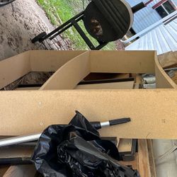 Old Pieces Of Platform Bed frame 