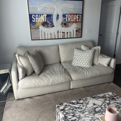 Cloud Couch Modular Sofa Beige 