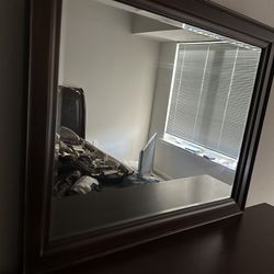 Enormous Dresser With Mirror 
