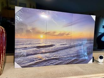 Sunset Canvas Wall Art