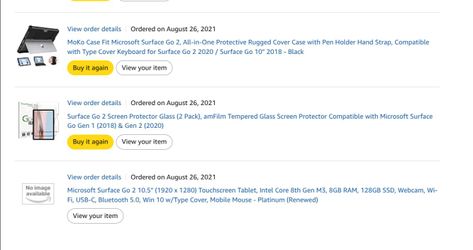 Microsoft Surface Go 2 Intel M3