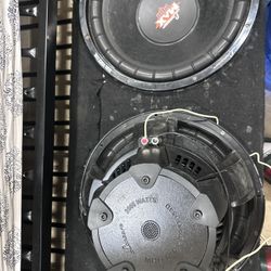 2 15in Subs With No Box 