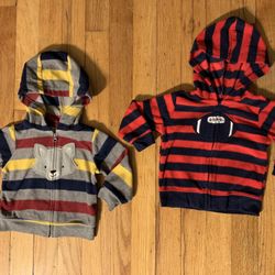 Carter’s Baby Boy Cozy Hoodies (Size: 3-6 Months) 