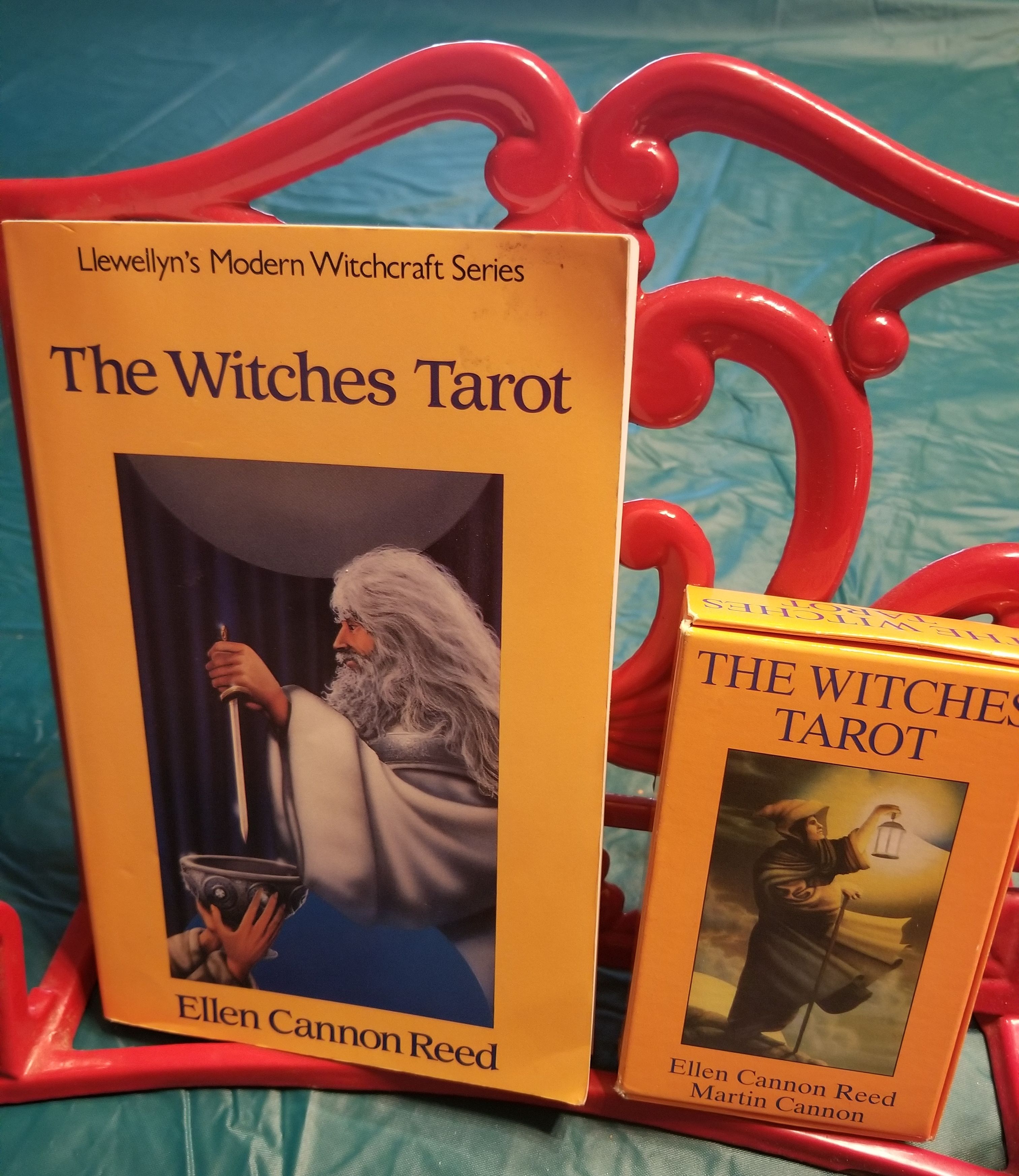 The Witches Tarot Book and Card set by Ellen Cannon Reed
