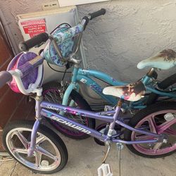 2 kids bikes