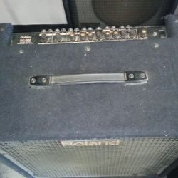 Roland Kc 500Keyboard Amp, Partial Pearl Drumset 