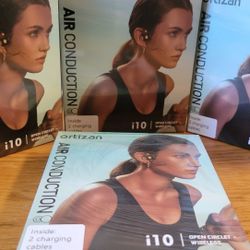 Wireless BLUETOOTH AIR CONDUCTION EARPHONES- NEW